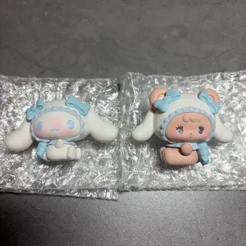 2개 세트 mikko 산리오 시크릿 마스코트 시나모롤 라떼