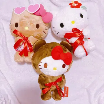 헬로키티 My 헬로키티 안아주기 포즈 인형 BIG 헤이세이 일광화상 갸루