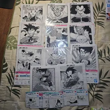 제일복권 드래곤볼 40th G상 클리어 파일 11종 새상품 덤 포함