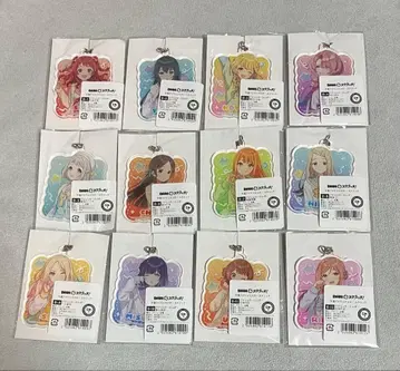 학원 아이돌 마스터 D상 아크릴 키링 전 12종 컴프 미개봉