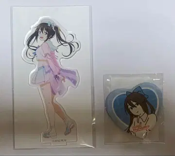 제비뽑기당 러브 라이브 니지가사키 아크릴 스탠드 캔뱃지 사쿠라자카 시즈쿠