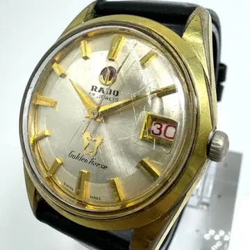 [ 가동 ] RADO 골든 호스 57석 수동 와인딩 시계 빈티지 골드