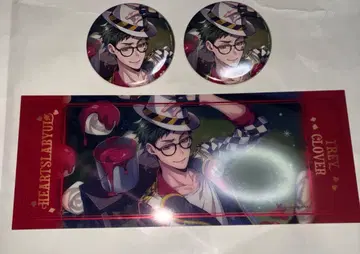 AGF 트위스티드 원더랜드 트레이 금박 클리어 카드 캔뱃지 세트