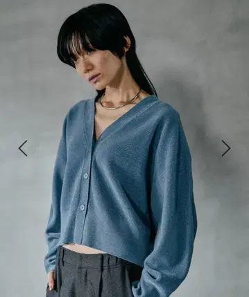 [ 택 포함 ] LEPSIM 렙심 12 게이지 몰 V 가디건 블루83