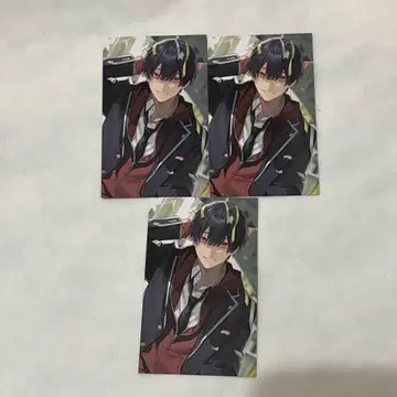 니지산지 쿠츠하 POPUP 사진풍 카드 폴라로이드 3장