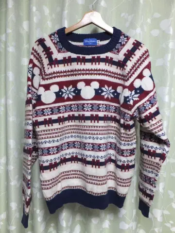 디즈니 스웨터 크리스마스