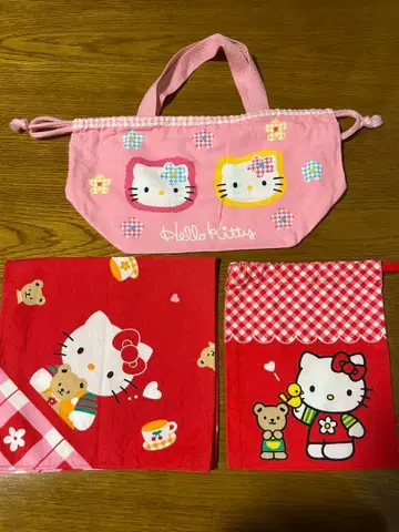 헬로키티 소품함 세트 레트로