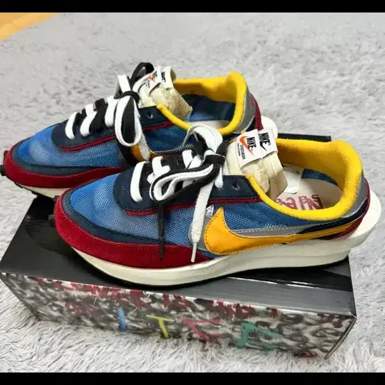 Nike Sacai LDWaffle Blue Multi-color 275