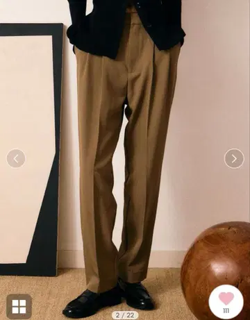 택 포함 새상품 Henon. / EVERYDAY TEPERED PANTS