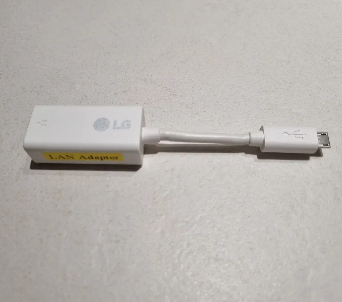 Lg 5 pin micro USB RJ-45 LAN adapter