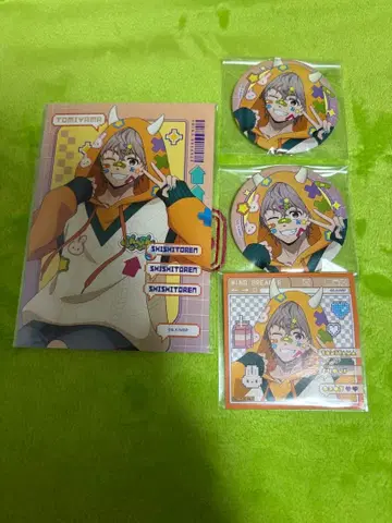 WIND BREAKER AGF 데코 후드티 캔뱃지 브로마이드 토토미야마