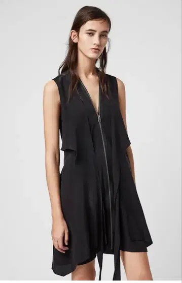 [ 미사용 새상품 ] ALLSAINTS 올세인츠 원피스 실크 드레스