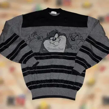 태즈매니아 데빌 니트 스웨터 워너 브라더스