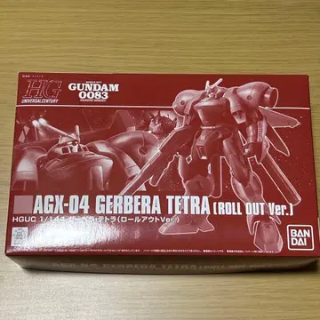 미조립 HGUC 1/144 거베라 테트라 (롤아웃 Ver.) 덤 포함