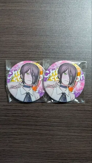 체인소 맨 레제 원작 캔뱃지 2개 세트