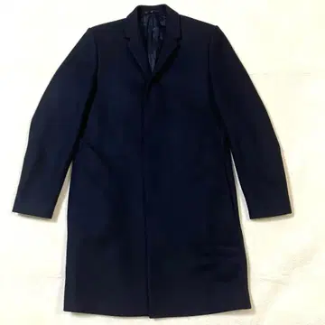 [컨디션 최상] COS 코스 체스터 코트 캐시미어 혼방 울 블랙 46