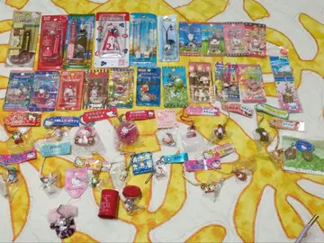 헬로키티 키링 스트랩 세트