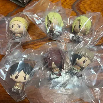 제일복권 진격의 거인 G상 쵸코놋코 피규어 6개 세트