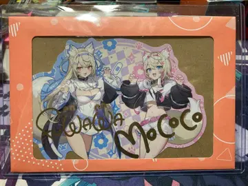 FUWAMOCO 활동 1주년 기념 친필 사인 엽서 후와모코