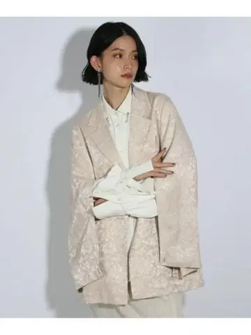 HARE 하레 빈티지 소데아키 빅 테일러 자켓 화이트