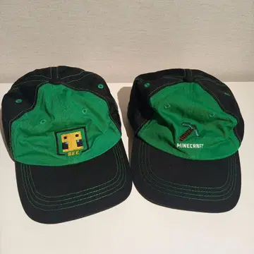[ 새상품급 ] 마인크래프트 모자 2점 55~57cm