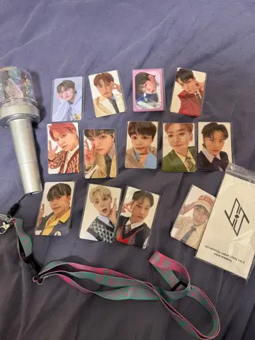 jo1 응원봉 트레이딩 카드 목걸이 끈 포함