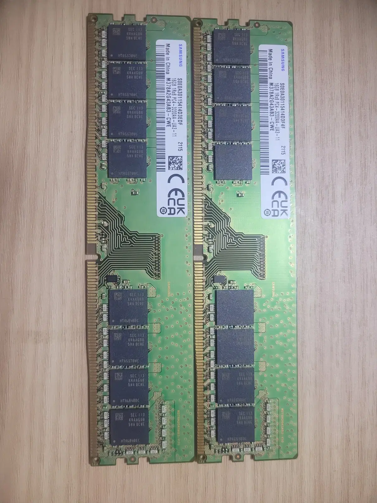 Samsung DDR4 16GB 1Rx8 PC4 3200AA