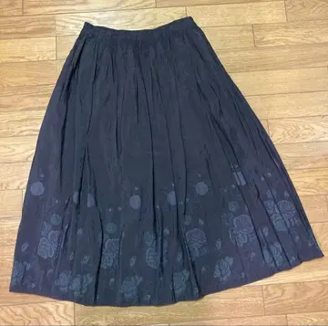 백화점 구매 장미 스커트 L