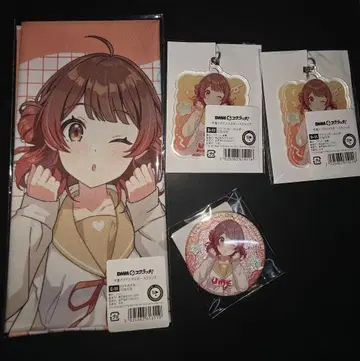 DMM 스크래치 학마스 하나미 유메 4세트