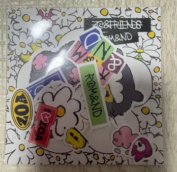 롬앤드 ZOA&FRIENDS 콜라보 상품 구매 혜택 스티커