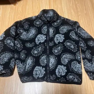BEAMS HEART 페이즐리 무늬 플리스 자켓 L