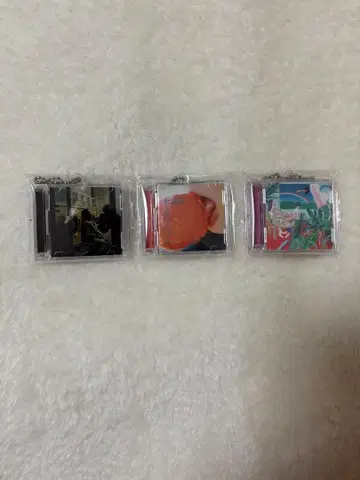 마카로니 연필 CD형 키링 3개 세트