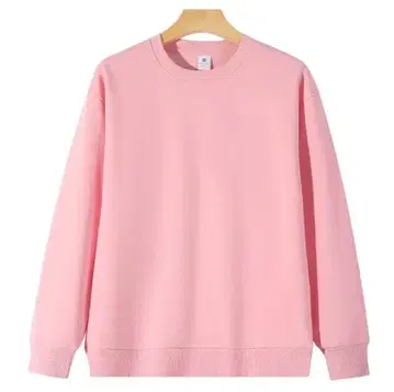 핑크 크루넥 트레이닝복