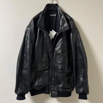 AURALEE 25AW LAMB LEATHER ZIP BLOUSON 3