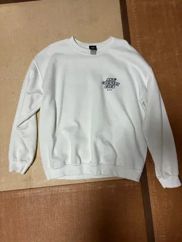 ANTI COUNTRY CLUB 화이트 트레이닝복 L
