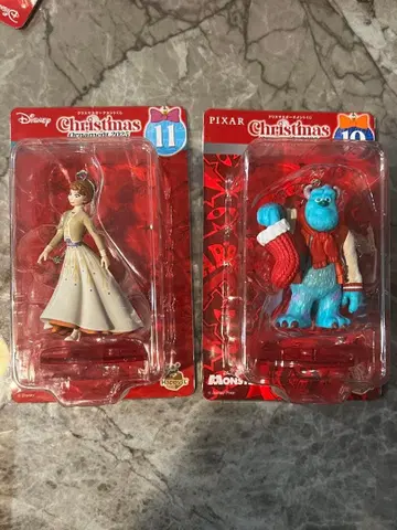 즉시 구매 가능! 디즈니 크리스마스 오너먼트 복권 2025 안나와 설리