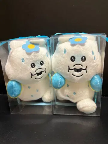 선물 BOX 봉제 인형 2개 세트 케이스에 흠집 있음