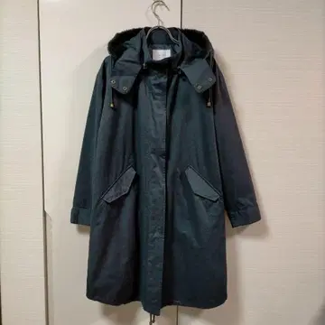 모즈 코트 다크 네이비 라이너, 후드 탈부착 가능