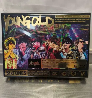 SixTONES YOUNG OLD (Blu-ray 초회반) 4매 세트