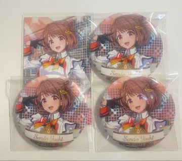 센토 유우히 Vspo! 캔뱃지 폴라로이드 DIAMOND