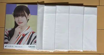 노기자카46 브로마이드 유카타 미개봉 5팩 한여름 전국 투어 2024