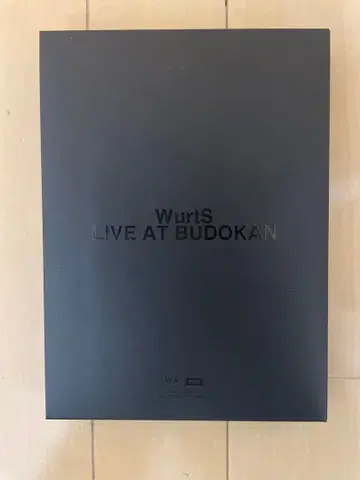 WurtS LIVE AT BUDOKAN BluRay & 사진집