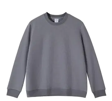 그레이 크루넥 맨투맨