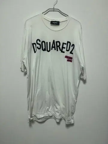 DSQUARED2 화이트 T셔츠 M