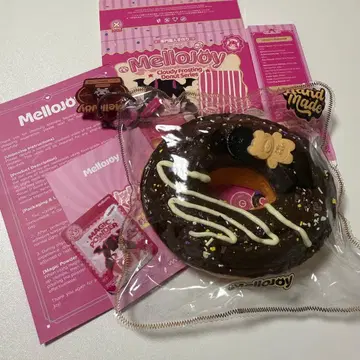mellojoy 메로조이 스퀴즈 도넛 작은 곰 쿠키