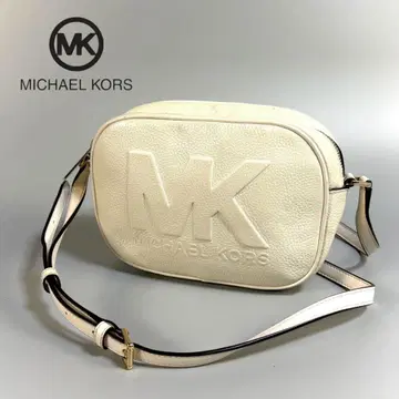 [ 새상품급 ] 마이클코어스 가죽 사코슈 화이트