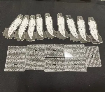 데스노트 L 아크릴 스탠드 9개 세트 최종 가격 인하