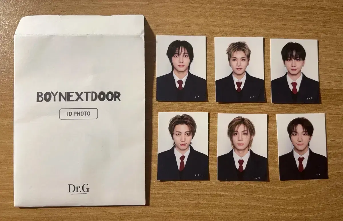 Unsealed) Boynextdoor Dr.g all members photo cards for sale