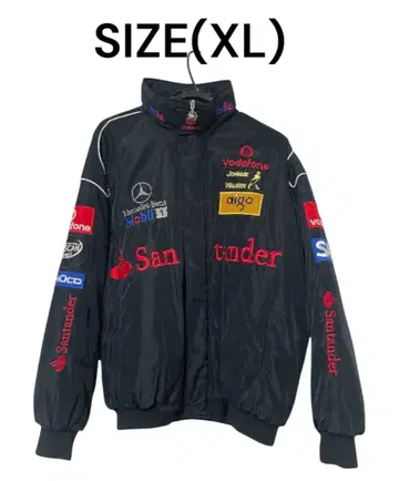 새상품급 McLaren Mercedes-Benz 레이싱 점퍼 (XL)