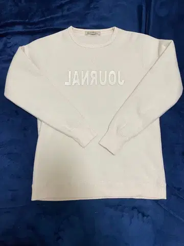 저널 스탠다드 맨투맨 플리스 로고 M 사이즈 트레이닝복